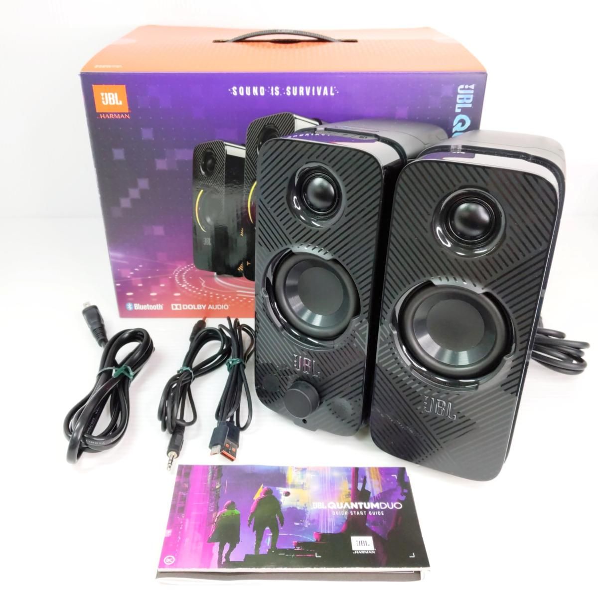 中古】JBL QUANTUM DUO ゲーミングスピーカー - メルカリ