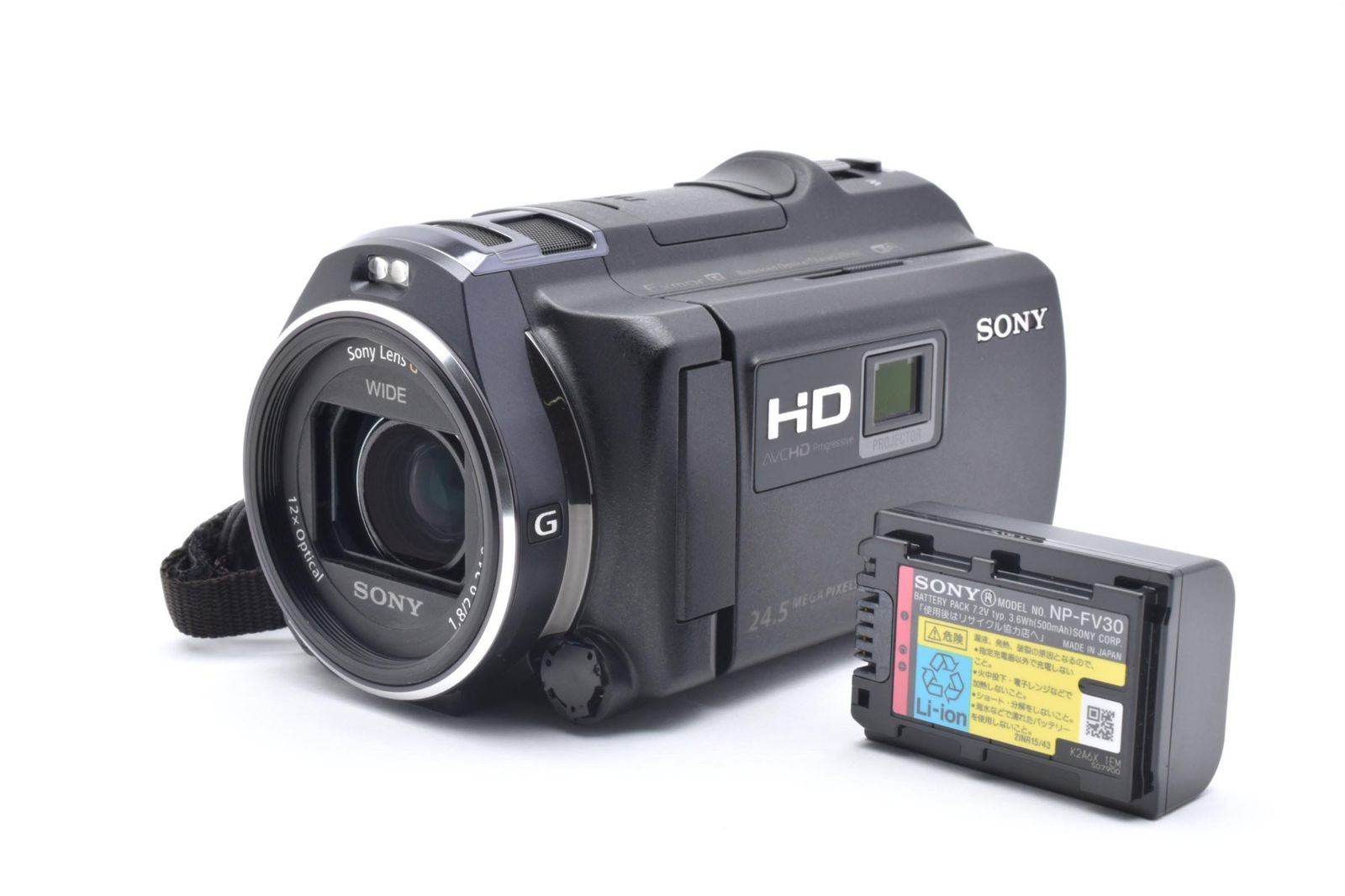 現状品 Sony ソニー HDR-PJ800 黒 ブラック ビデオカメラ ハンディカム