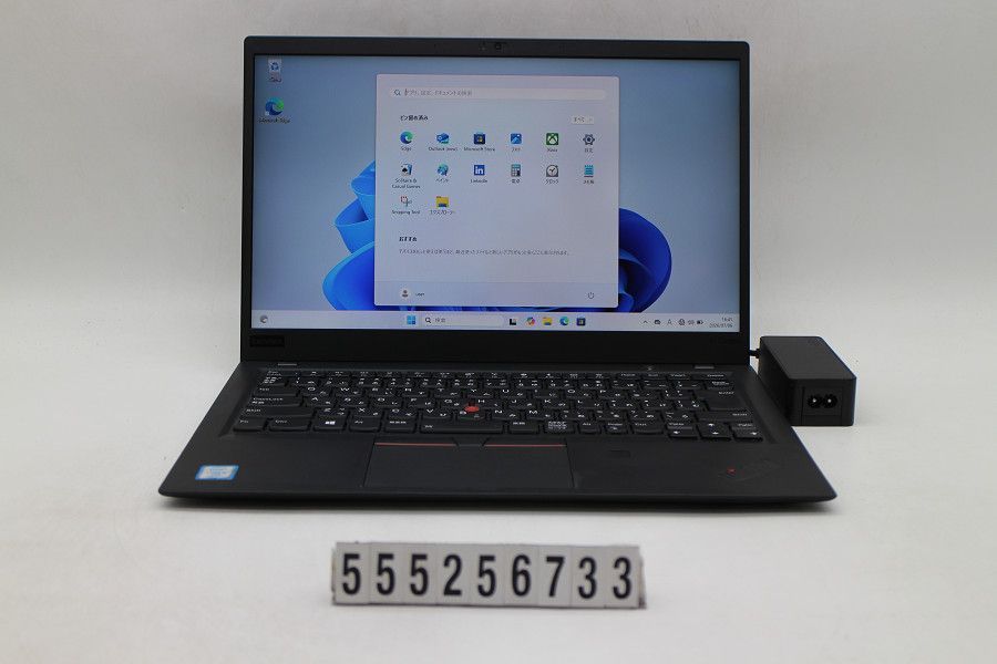 Lenovo ThinkPad X1 Carbon 6th Gen Core i5 8350U 1.7GHz/8GB/256GB(SSD)/14W/FHD(1920x1080) タッチパネル/Win11 【555256733】