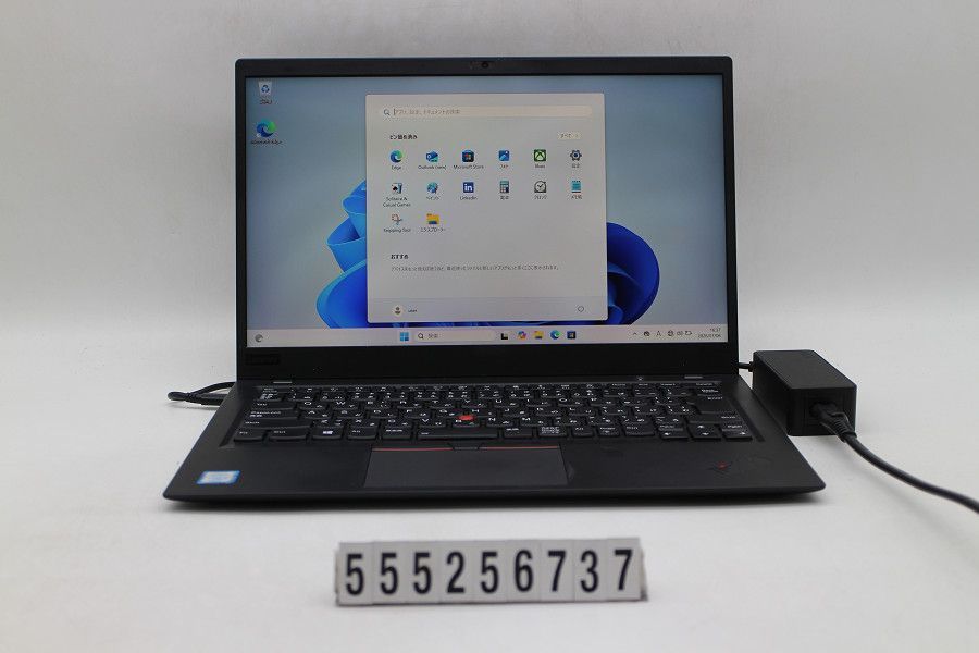 Lenovo ThinkPad X1 Carbon 6th Gen Core i5 8350U 1.7GHz/8GB/256GB(SSD)/14W/FHD(1920x1080) タッチパネル/Win11 【555256737】