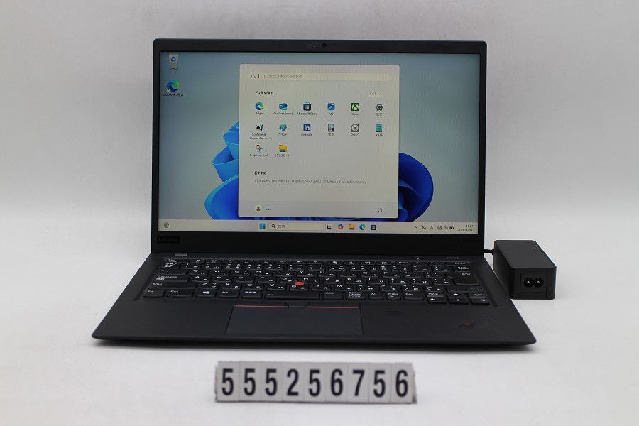 Lenovo ThinkPad X1 Carbon 6th Gen Core i5 8350U 1.7GHz/8GB/256GB(SSD)/14W/FHD(1920x1080) タッチパネル/Win11 【555256756】