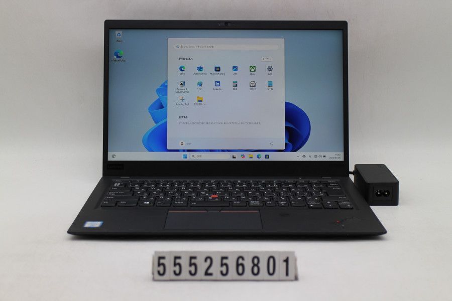 Lenovo ThinkPad X1 Carbon 6th Gen Core i5 8350U 1.7GHz/8GB/256GB(SSD)/14W/FHD(1920x1080) タッチパネル/Win11 【555256801】