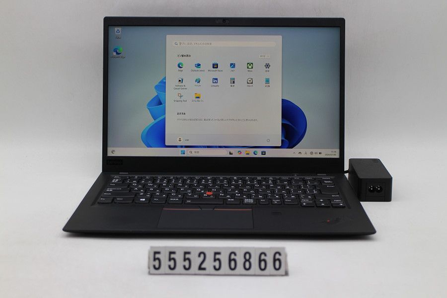 Lenovo ThinkPad X1 Carbon 6th Gen Core i5 8350U 1.7GHz/8GB/256GB(SSD)/14W/FHD(1920x1080) タッチパネル/Win11 【555256866】