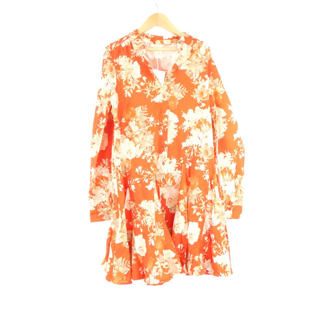 未使用 SEZANE セザンヌ シャツワンピース 34 Sサイズ相当 リネン他
