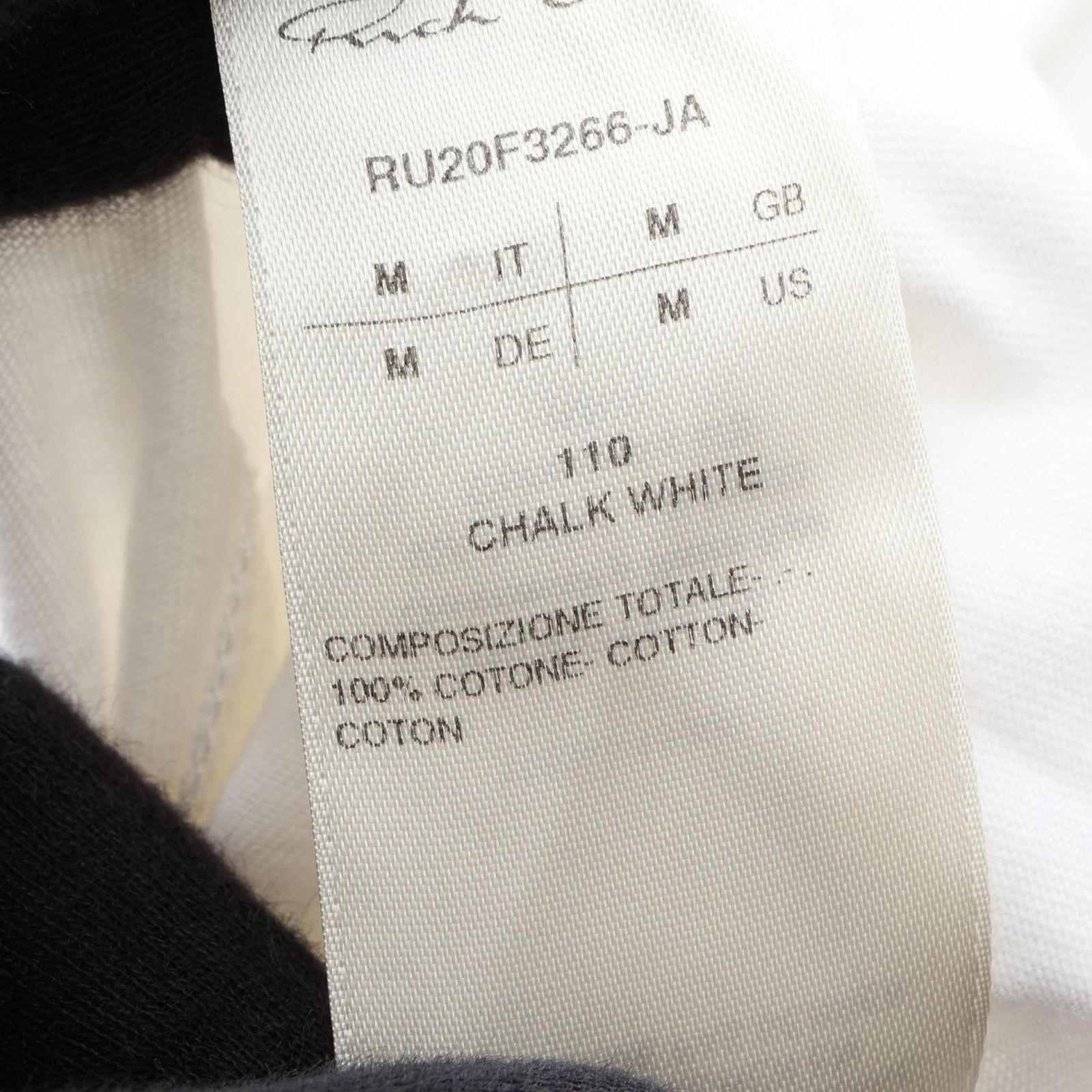 Rick Owens リックオウエンス トップス 長袖Tシャツ Rick Owens リックオウエンス トップス 長袖Tシャツ