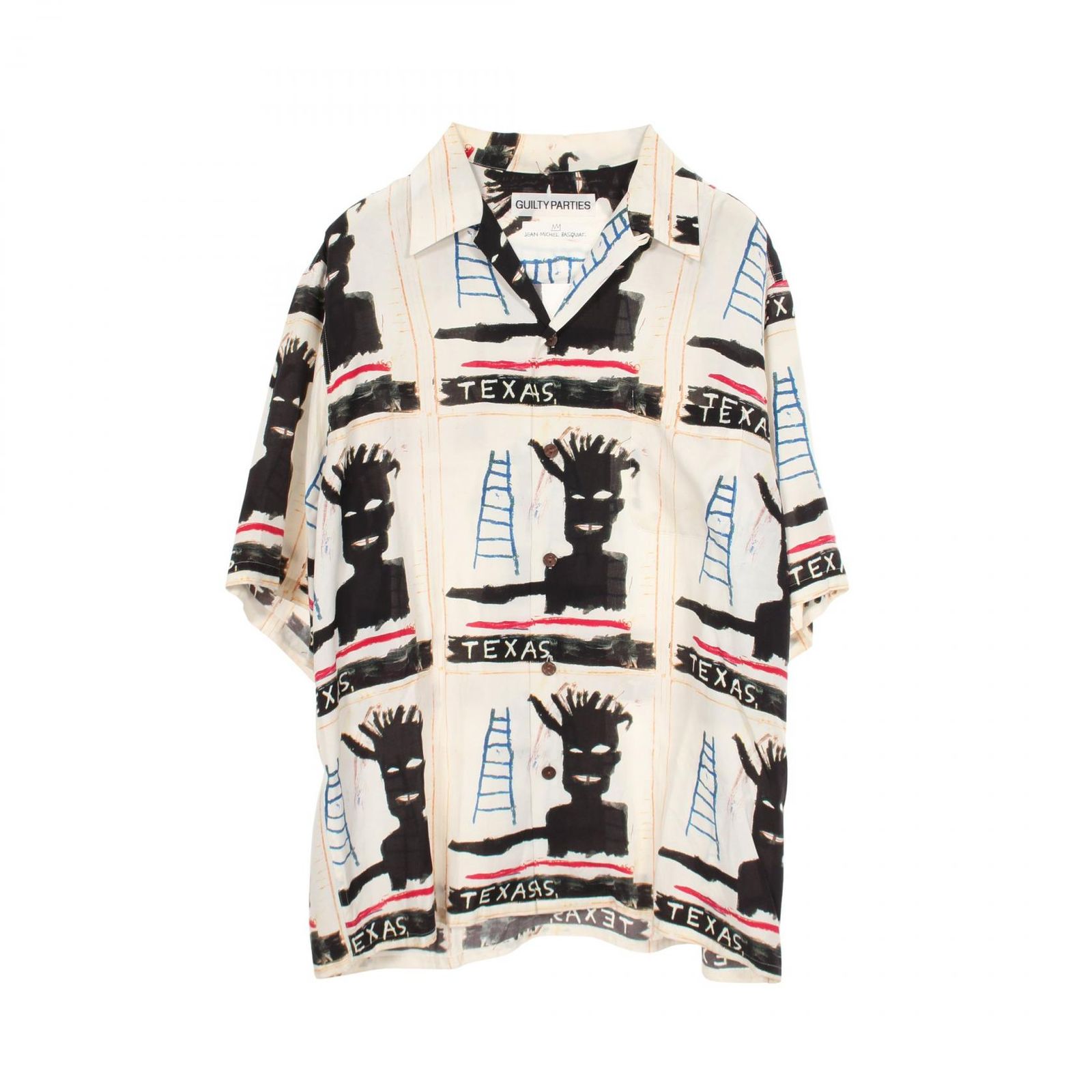 WACKO MARIA ワコマリア WACKO MARIA × JEAN-MICHEL BASQUIAT 総柄 半袖 その他トップス