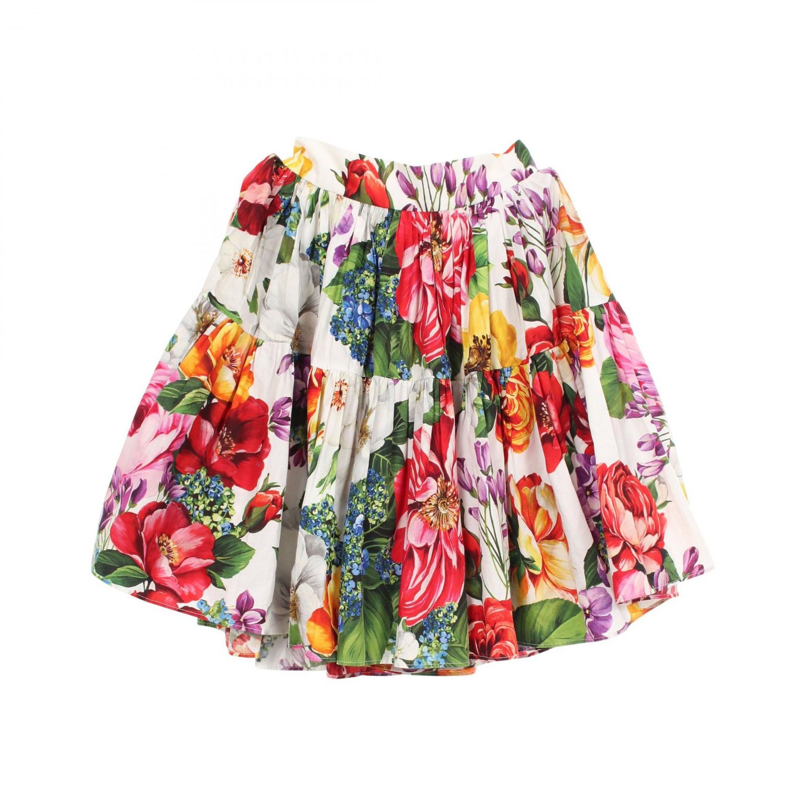 送料無料】DOLCE & GABBANA ドルチェアンドガッバーナ 花柄 スカート