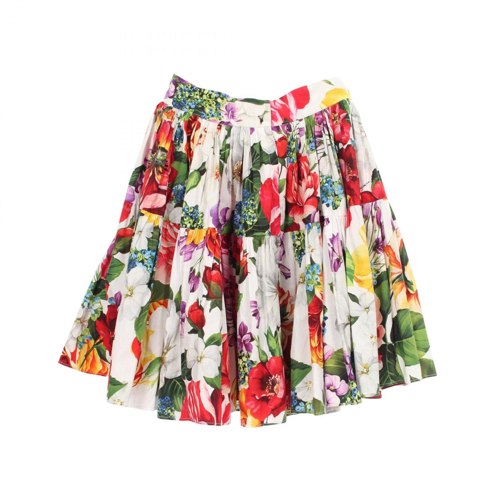 送料無料】DOLCE & GABBANA ドルチェアンドガッバーナ 花柄 スカート