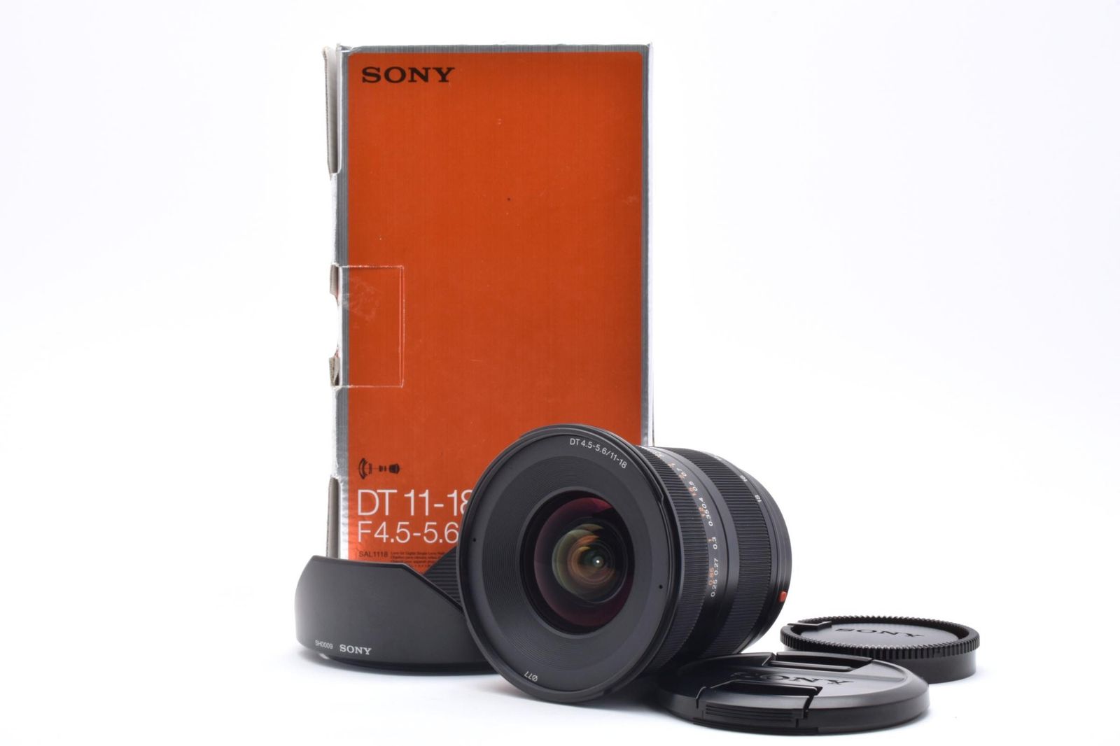 実用美品 箱あり Sony ソニー DT 11-18mm 4.5-5.6 ソニーミノルタA
