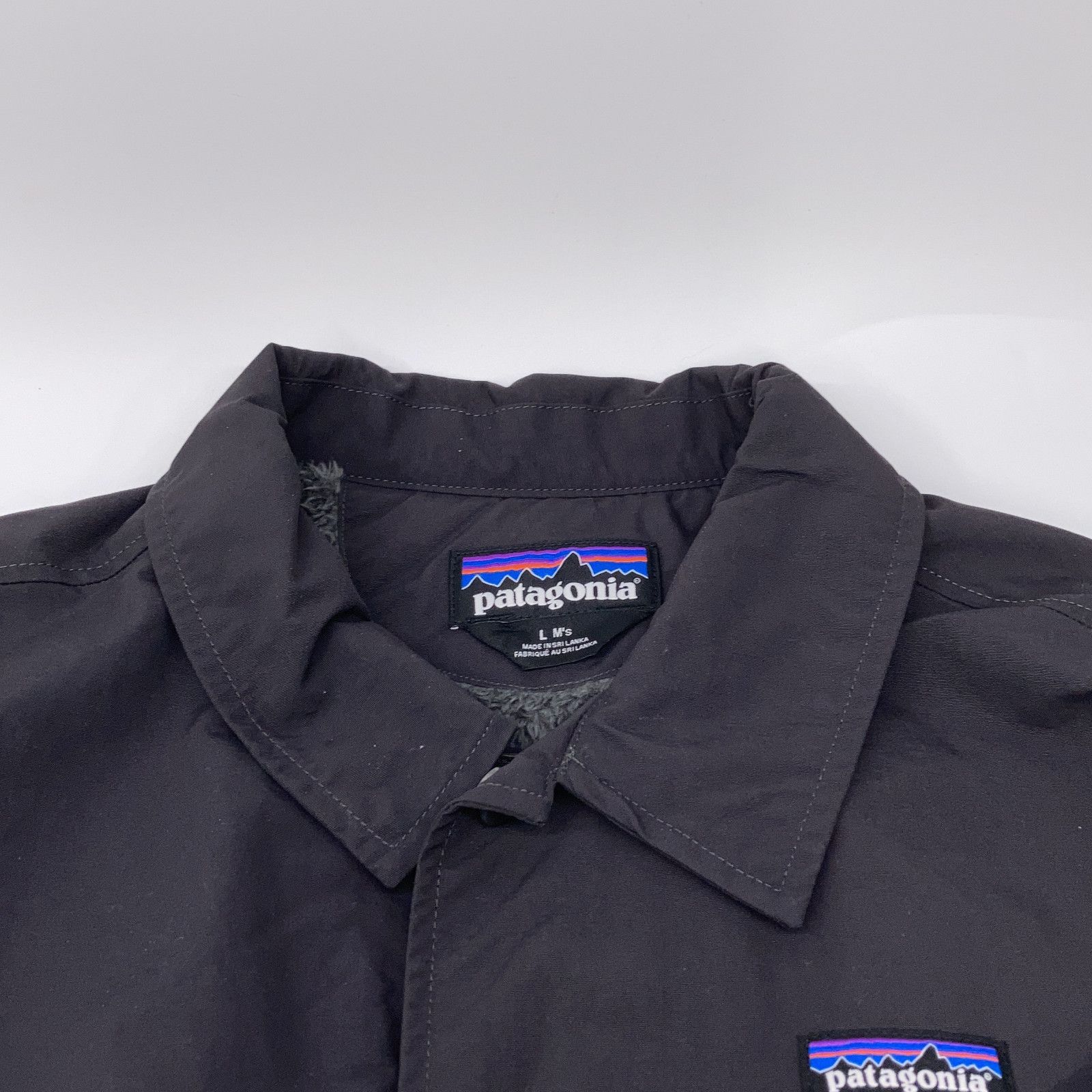 Patagonia　パタゴニア　20415 グレー ラインド・イスマス・コーチズ・ジャケット　L