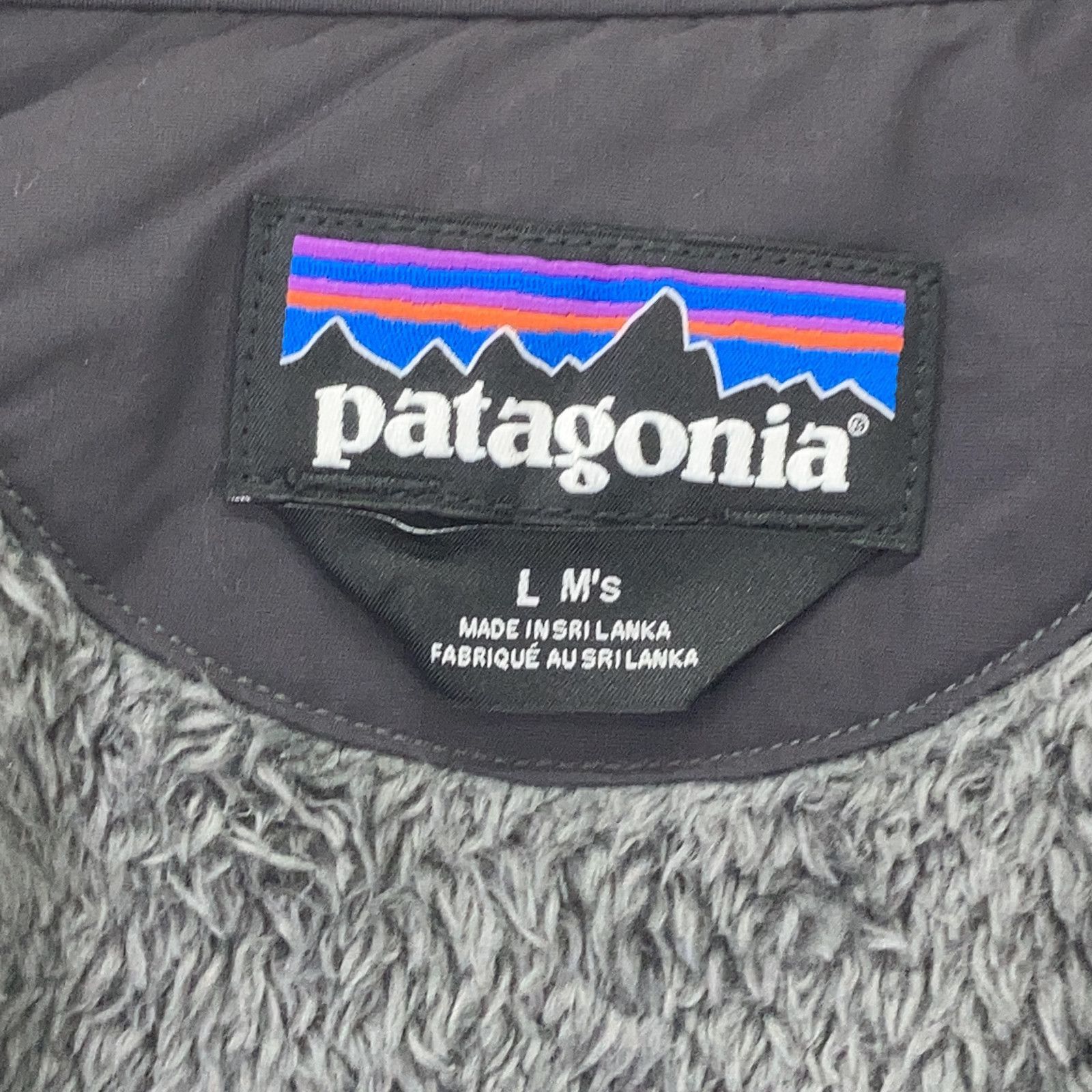 Patagonia　パタゴニア　20415 グレー ラインド・イスマス・コーチズ・ジャケット　L