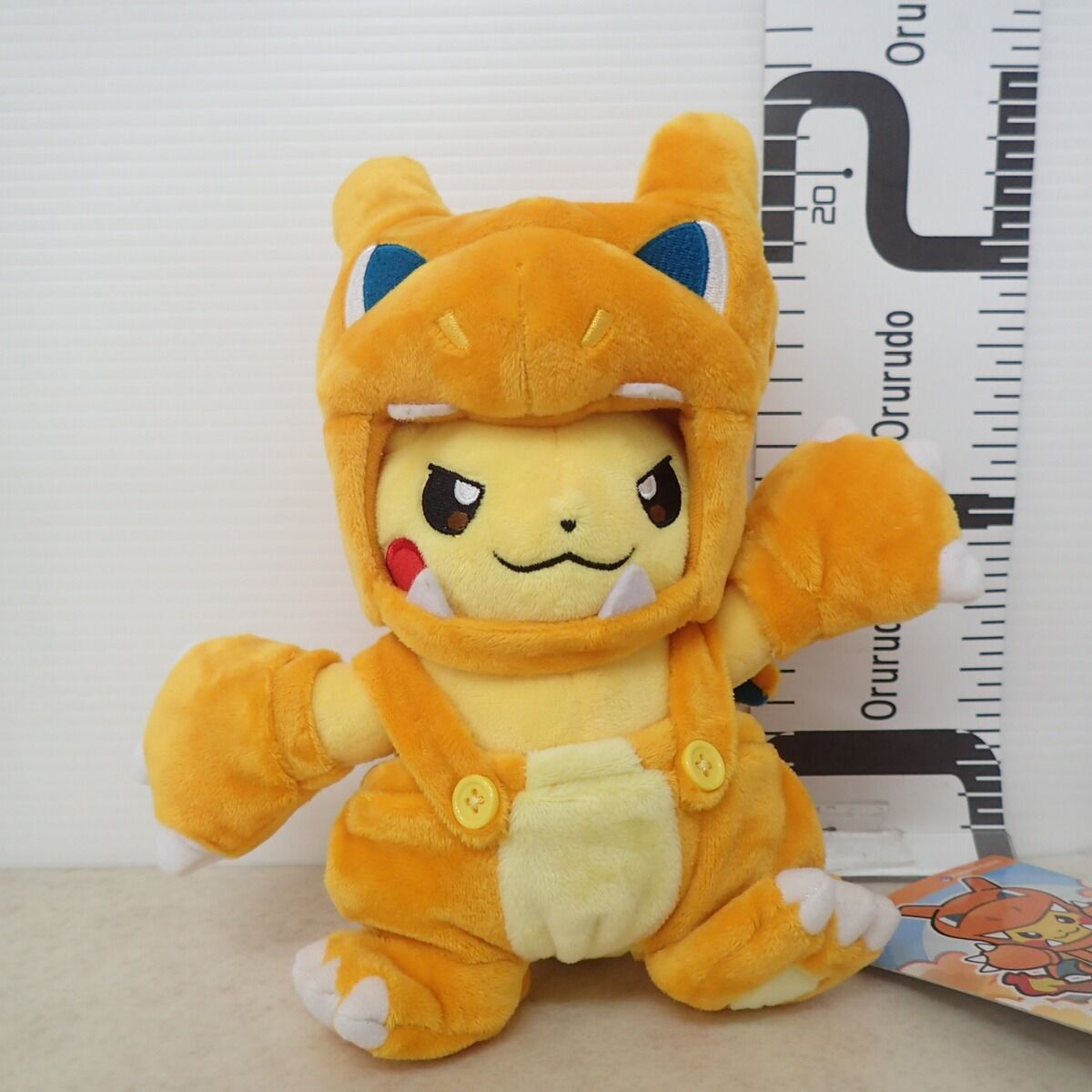 ポケモンセンター ぬいぐるみ リザードンマニアなピカチュウ 紙タグ付