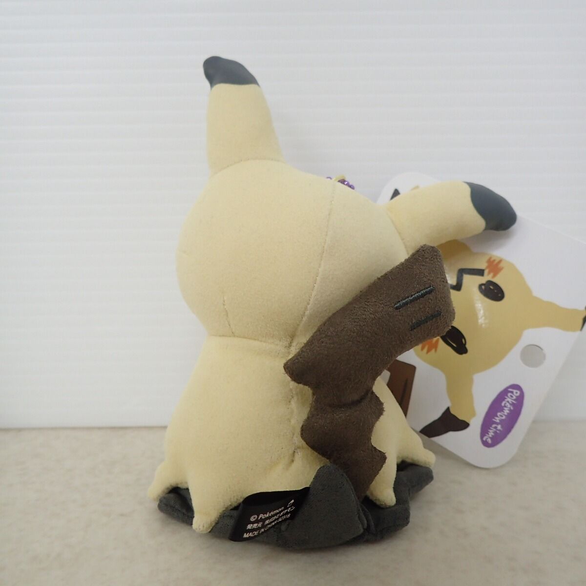 ポケモンセンター マスコット pokemon time ミミッキュ 紙タグ付