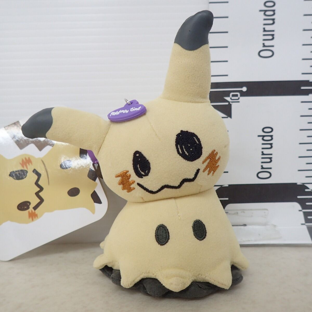 ポケモンセンター マスコット pokemon time ミミッキュ 紙タグ付