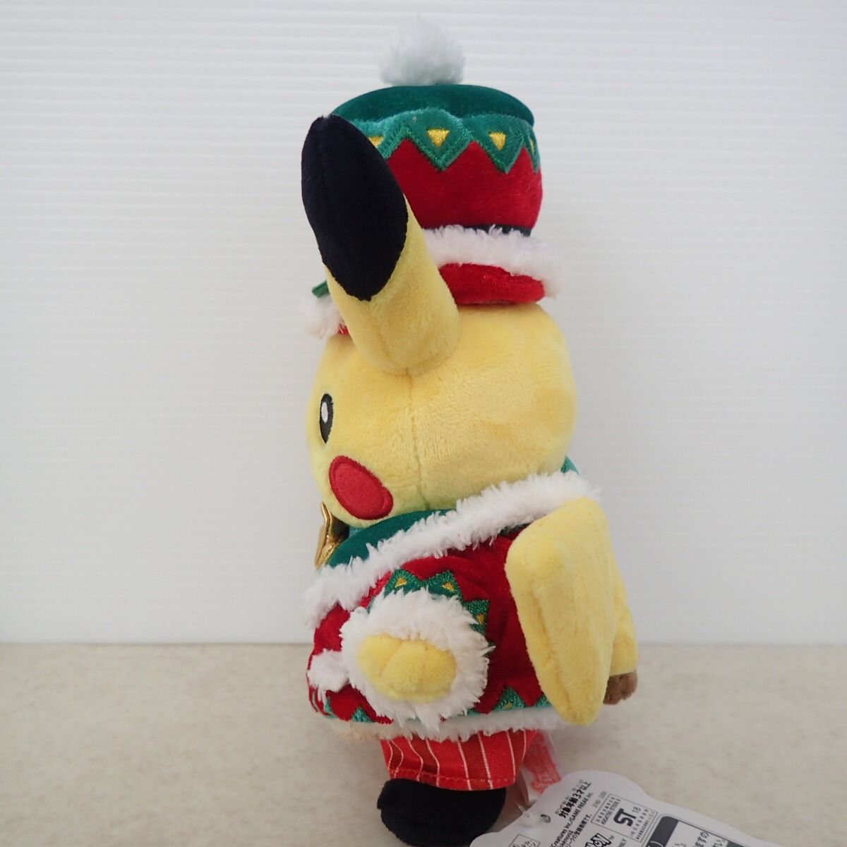 ポケモンセンター ぬいぐるみ クリスマス2018 ピカチュウ 紙タグ付