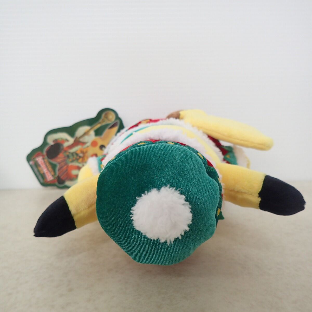 ポケモンセンター ぬいぐるみ クリスマス2018 ピカチュウ 紙タグ付