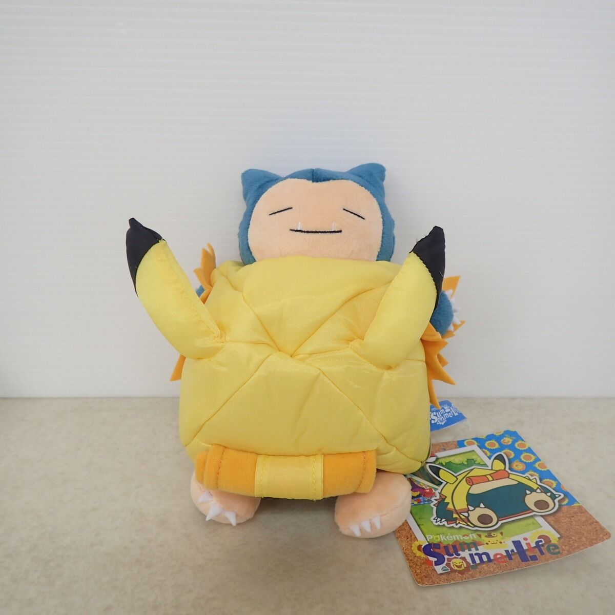 紙タグ付き❗️　ポケモンセンター　ぬいぐるみ　まとめ売り ポケモンセンター ぬいぐるみ Pokemon Summer Life カビゴン 紙タグ付