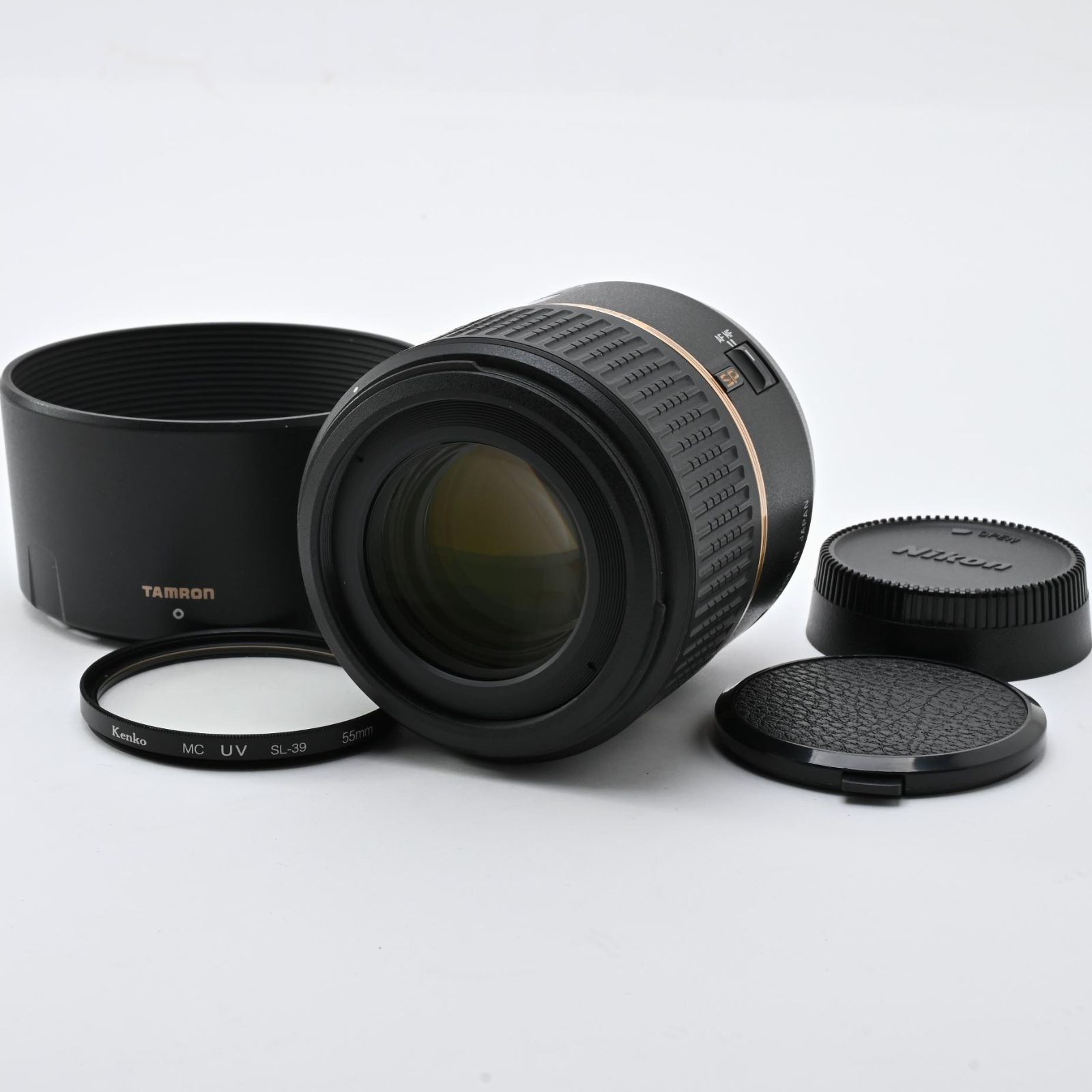 ■ 美品 ■ TAMRON SP AF60mm F2 DiII MACRO 1:1 G005NII ニコン用 《レンズフード、レンズフィルター付き》