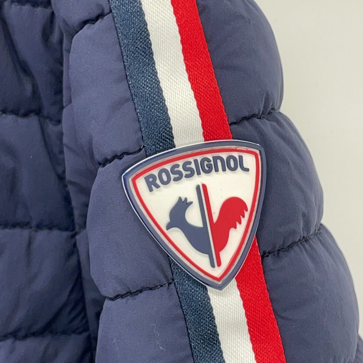 ROSSIGNOL ロシニョール RLGM58 ネイビー サイドライン 中綿ジャケット 52 ROSSIGNOL ロシニョール RLGM58 ネイビー サイドライン 中綿ジャケット