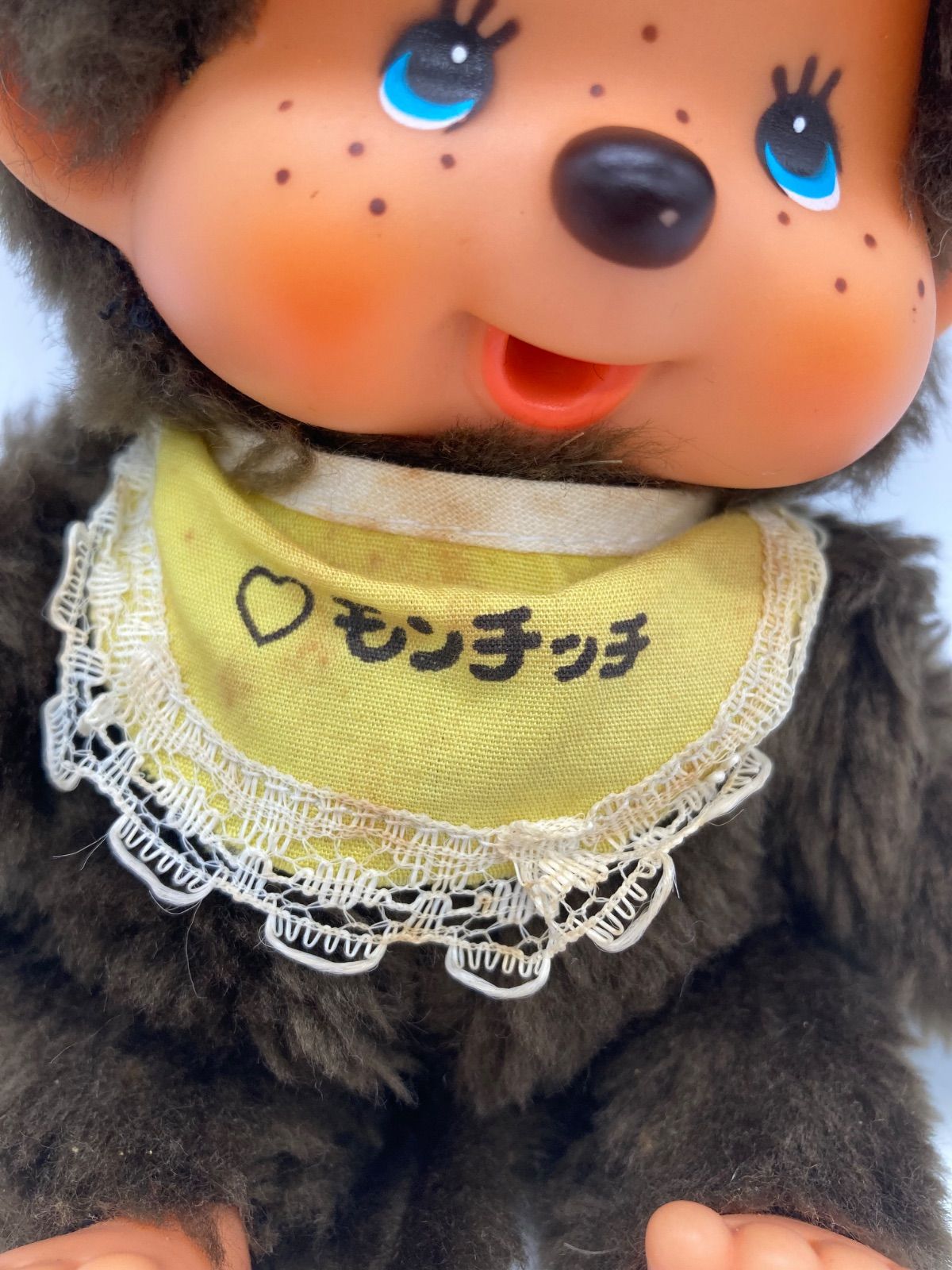 希少】モンチッチ ぬいぐるみ セキグチ 当時物 ブルーアイ 昭和レトロ