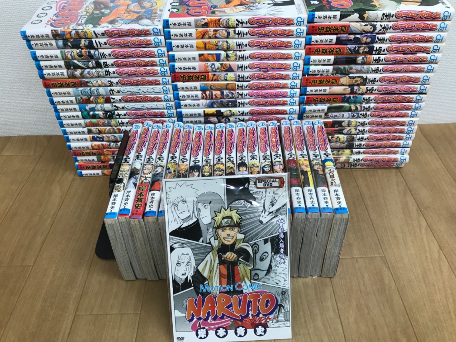 ☆②【未開封あり】 NARUTO ナルト 1~72巻 コミック全巻セット＋劇場