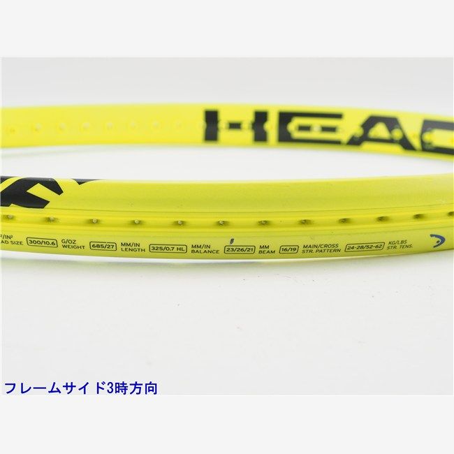 中古 テニスラケット ヘッド グラフィン 360 エクストリーム MP 2018年