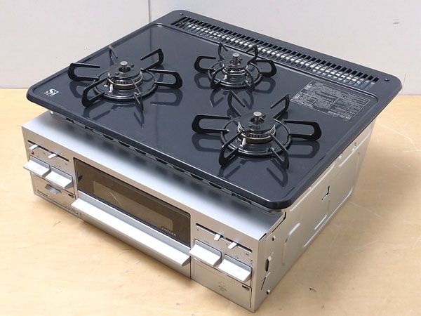 パロマ /Paloma ビルトインコンロ 水無し片面焼きグリル 左右高火力 都市ガス 2025年製 ガスコンロ ●128366 PKD-N36S