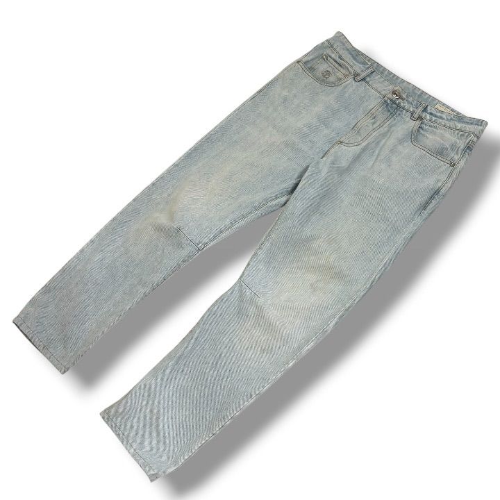 ブルネロクチネリ　パンツ　コットン　イタリア製　48　LEISURE FIT 美品 ブルネロクチネリ BRUNELLO CUCINELLI LEISURE FIT デニムパンツ