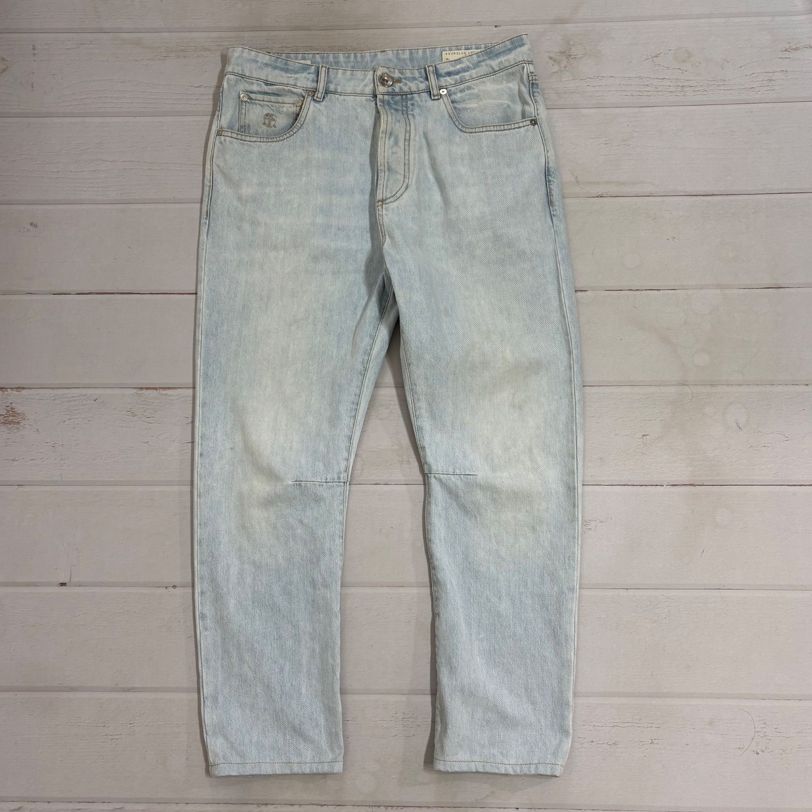 美品 ブルネロクチネリ BRUNELLO CUCINELLI LEISURE FIT デニムパンツ