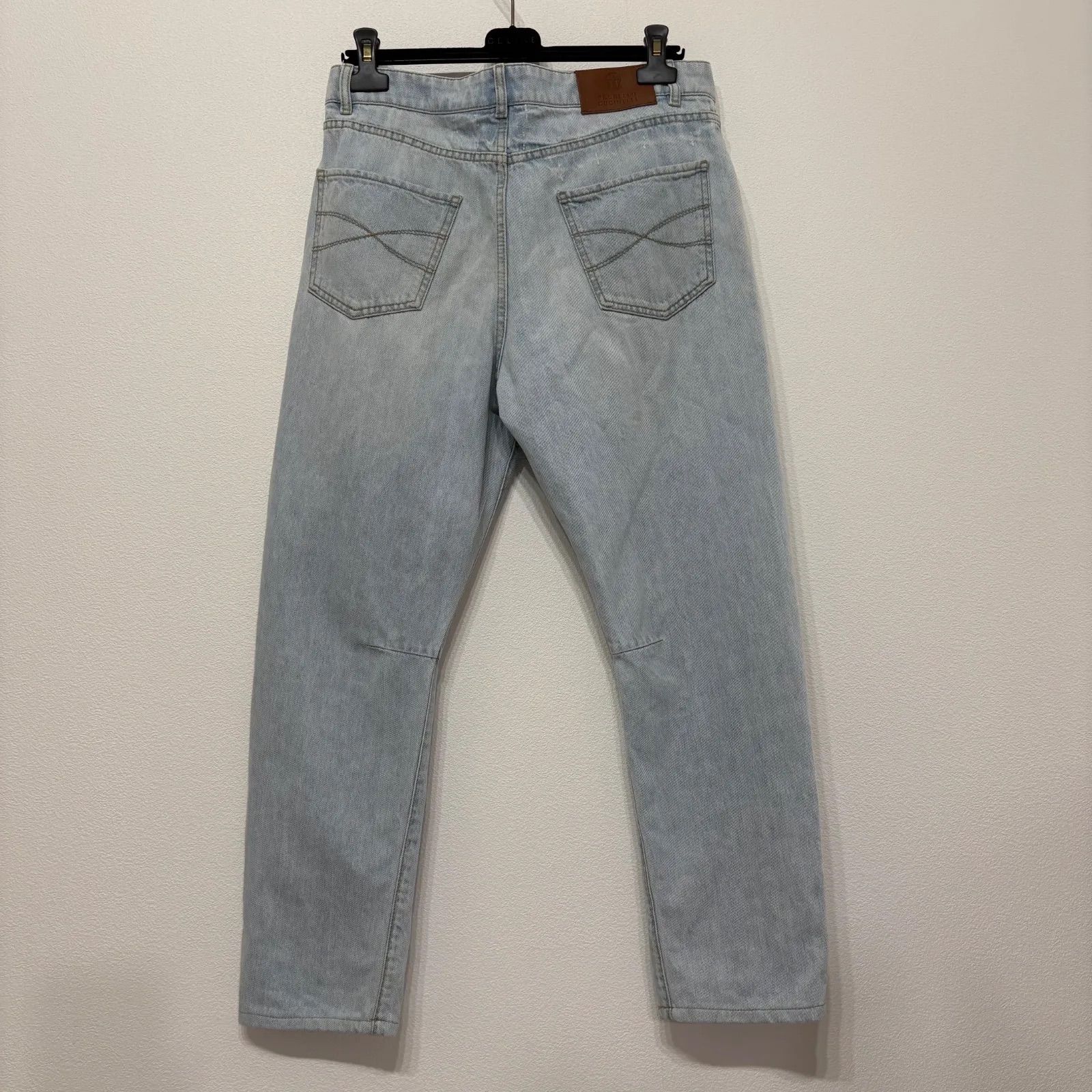 美品 ブルネロクチネリ BRUNELLO CUCINELLI LEISURE FIT デニムパンツ