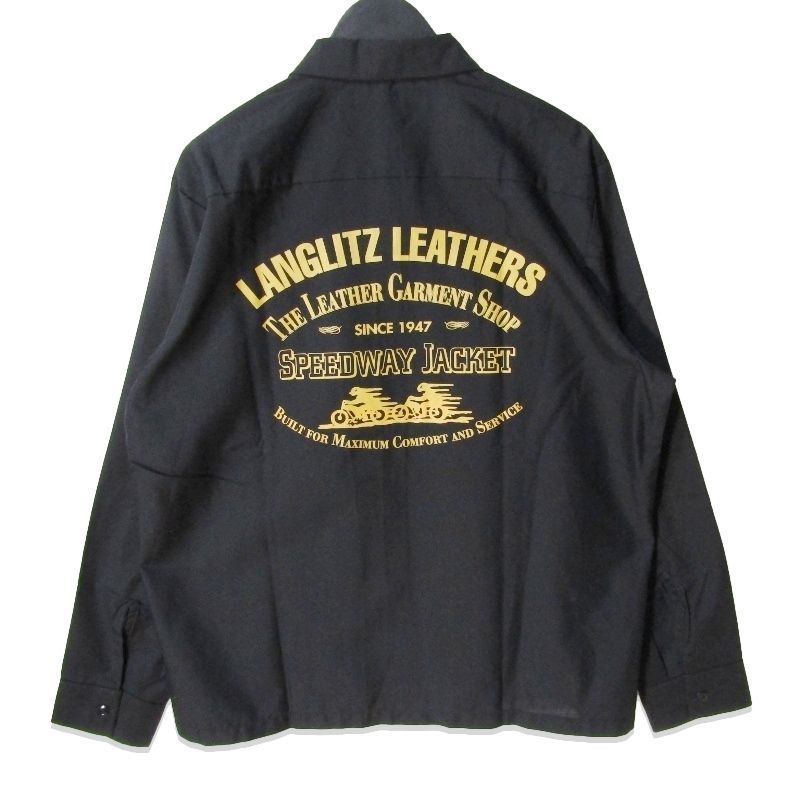 美品 Langlitz Leathers ラングリッツレザー 長袖ワークシャツ LL272