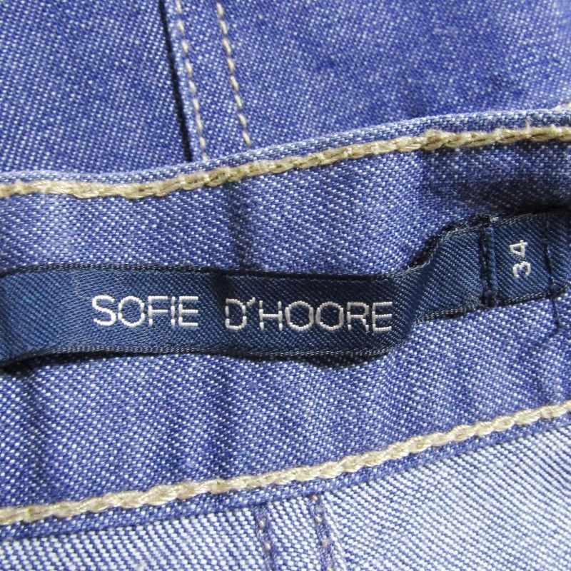 SOFIE D'HOORE ソフィードール デニムパンツ 27-14-34-14003 ワイド