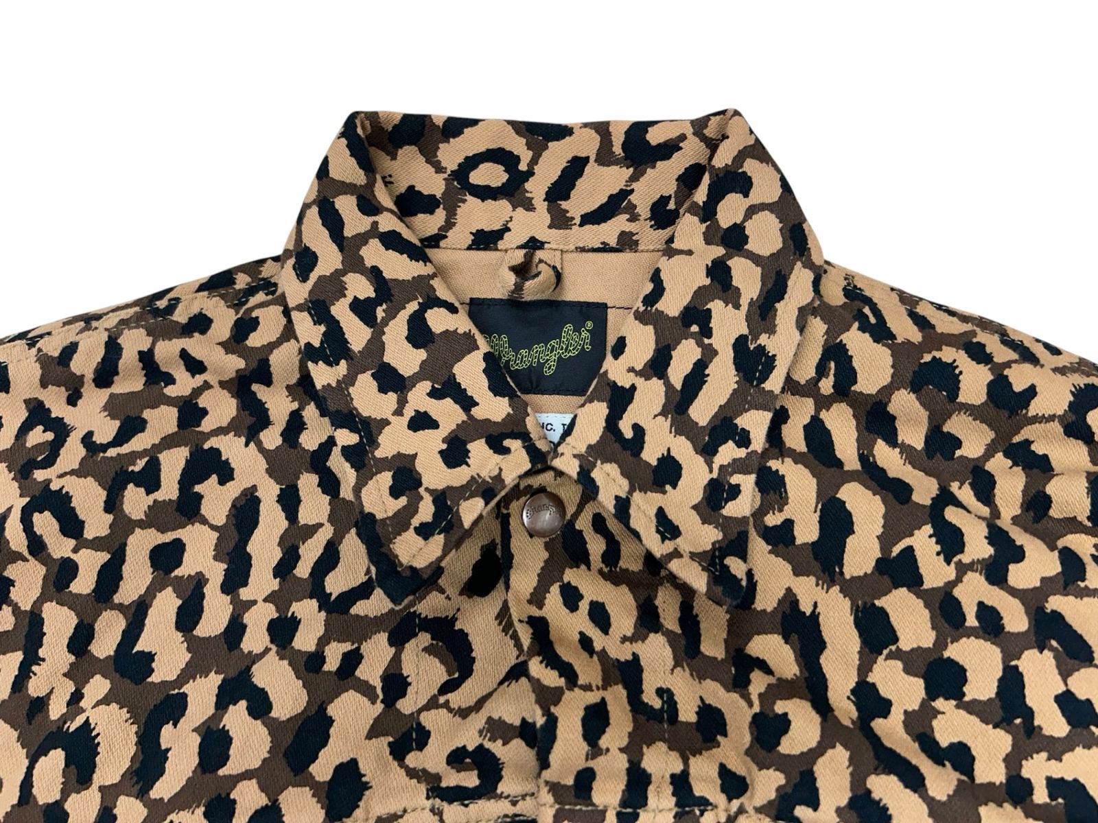 WACKO MARIA (ワコマリア)×Wrangler 21AW Leopard TRUCKER JACKET