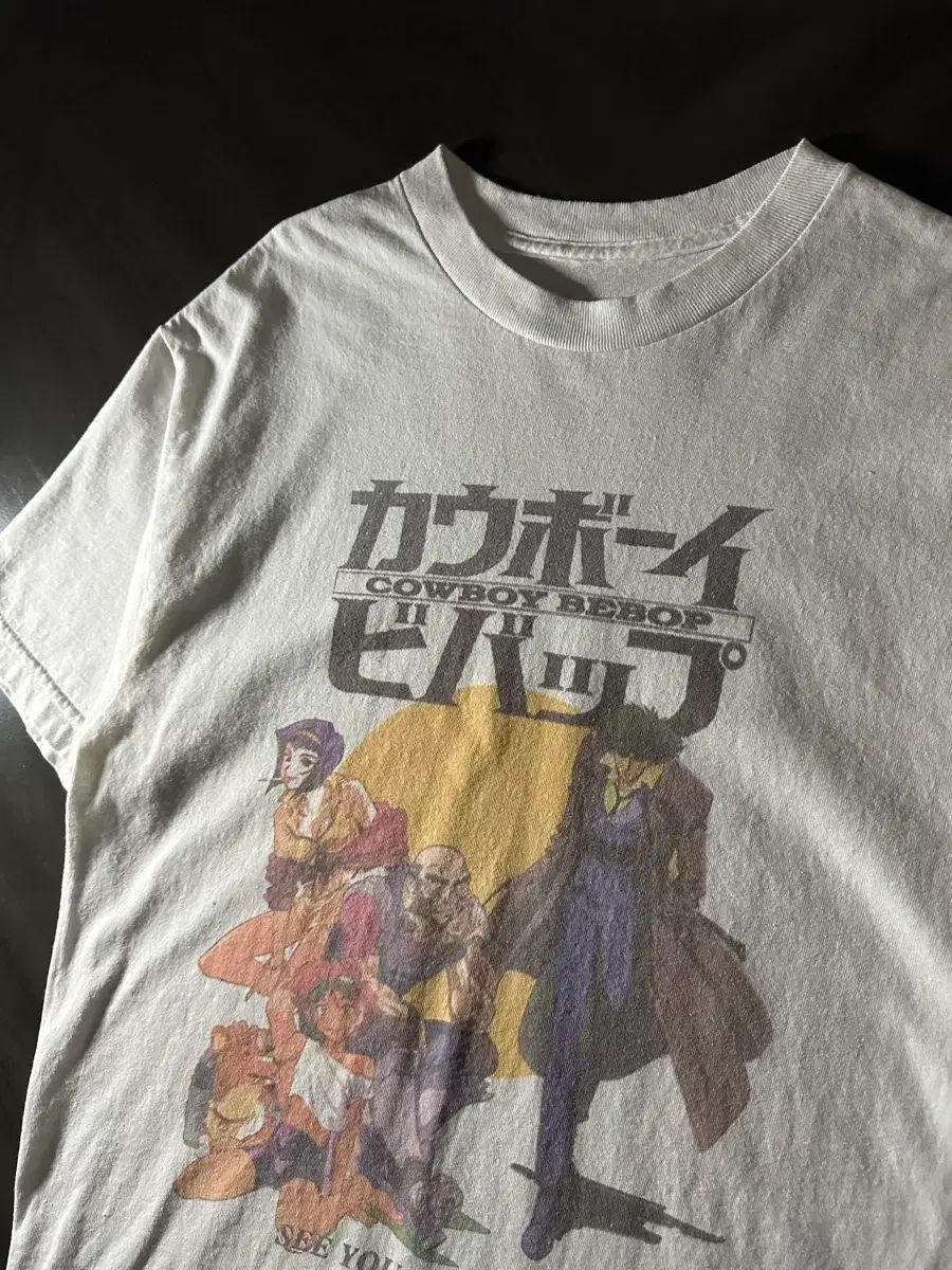 00s ヴィンテージカウボーイビバップ アニメ Tシャツ