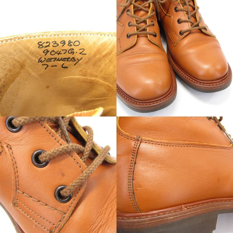 Tricker's トリッカーズ UK7 レースアップブーツ 9047G WETHERBY Fit6