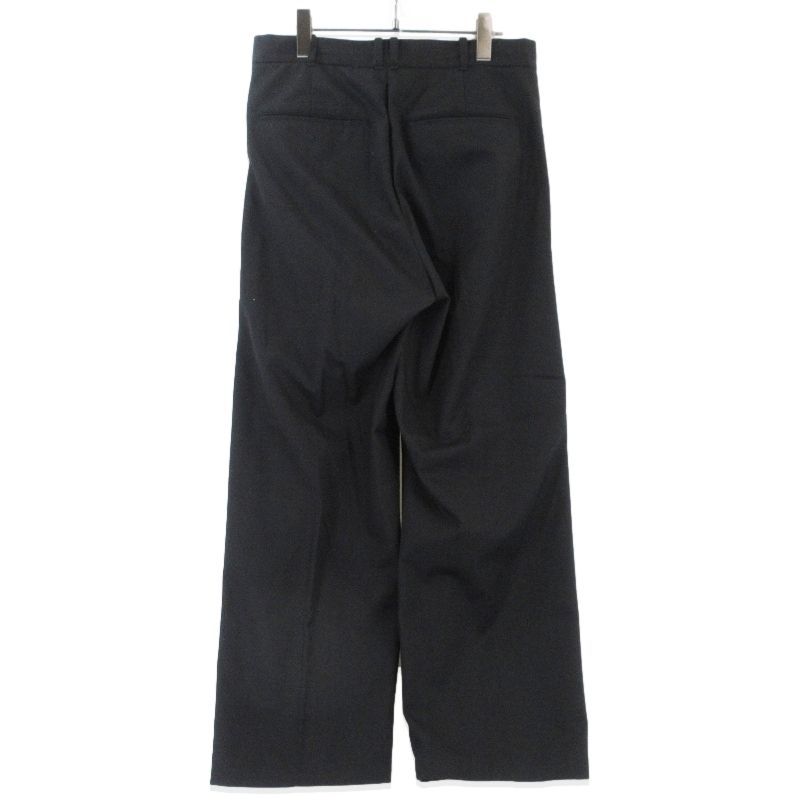 GHbM ジーエイチビーエム ブリティッシュツイル トラウザーズ 24AW16GOW03 BRITISH TWILL TROUSERS ブラック 黒 M  99001285 GHbM ジーエイチビーエム ブリティッシュツイル トラウザーズ