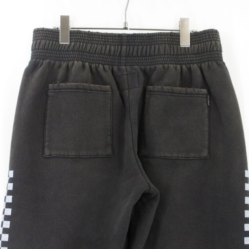 未使用 CAPTAINS HELM キャプテンズヘルム スウェットパンツ CH26-SP-P02 LINE CHECKER VINTAGE SWEAT PANTS ブラック 黒 L  99001284 未使用 CAPTAINS HELM キャプテンズヘルム スウェットパンツ CH26-SP