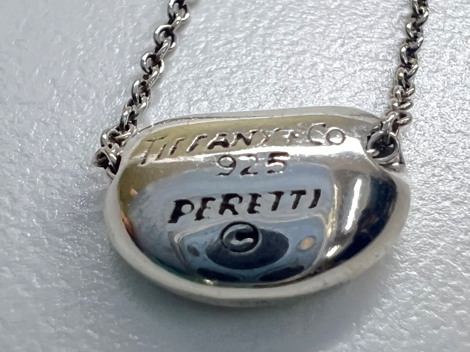 TIFFANY&CO. ティファニー ビーンズネックレス SV925 - メルカリ