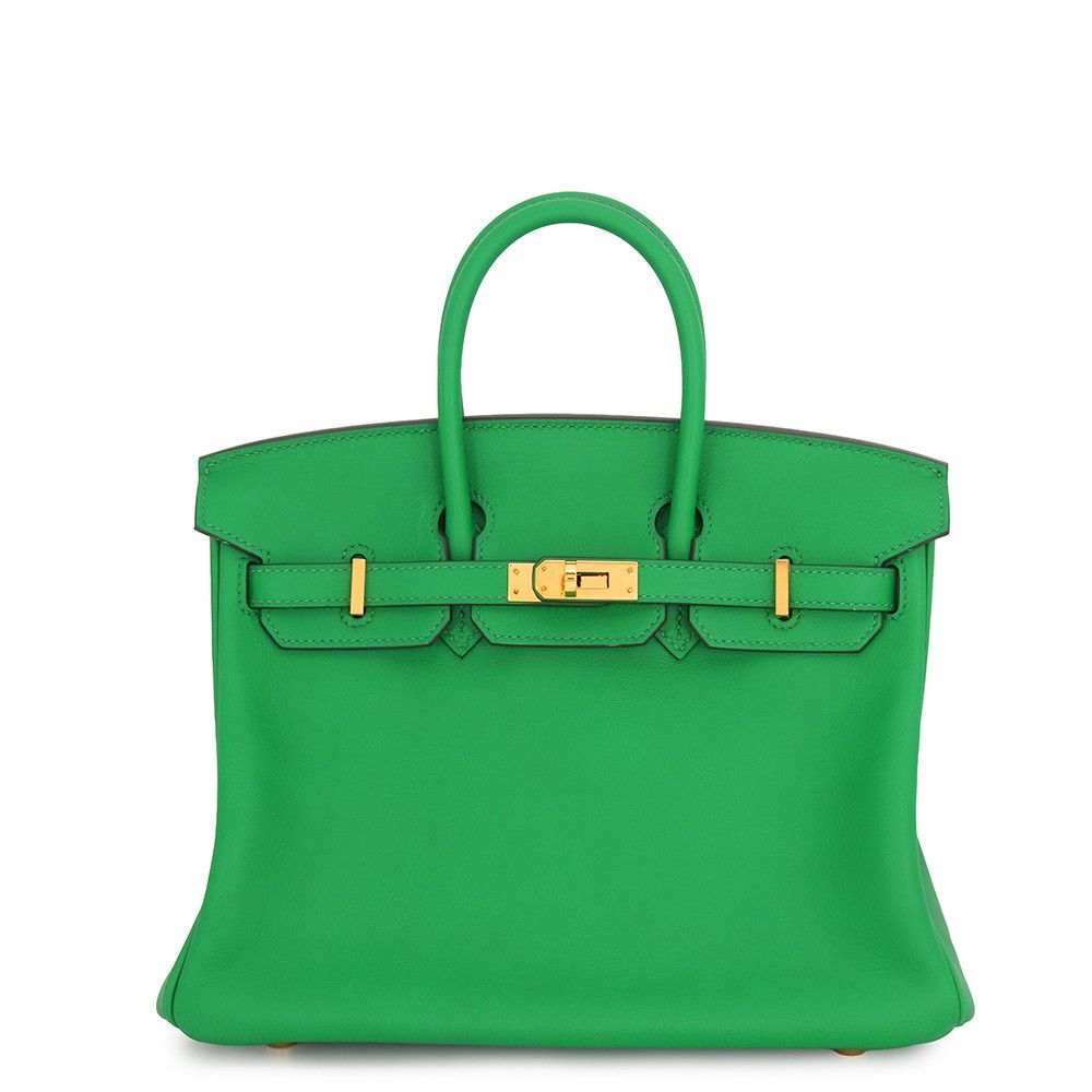 エルメス バーキン25 バンブー/ゴールド金具 スイフト C刻印 HERMES Birkin ハンドバッグ