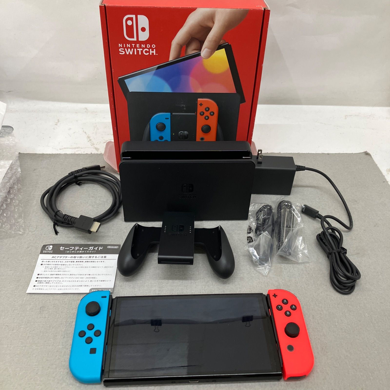 Switch本体有機EL Joy-Conネオン PD7016 f090 - メルカリ