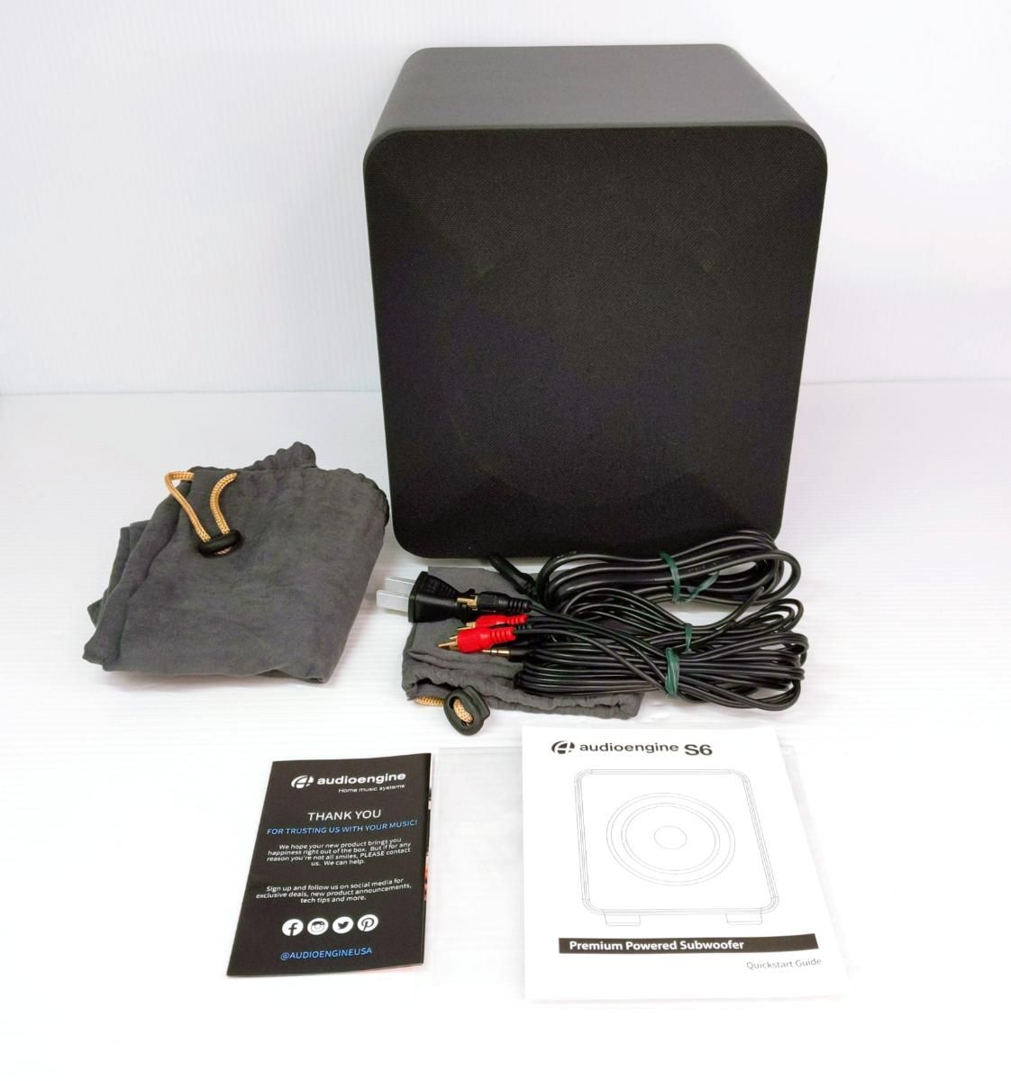 中古品】Audioengine S6 パワードサブウーファー〇YR-55134〇 - メルカリ