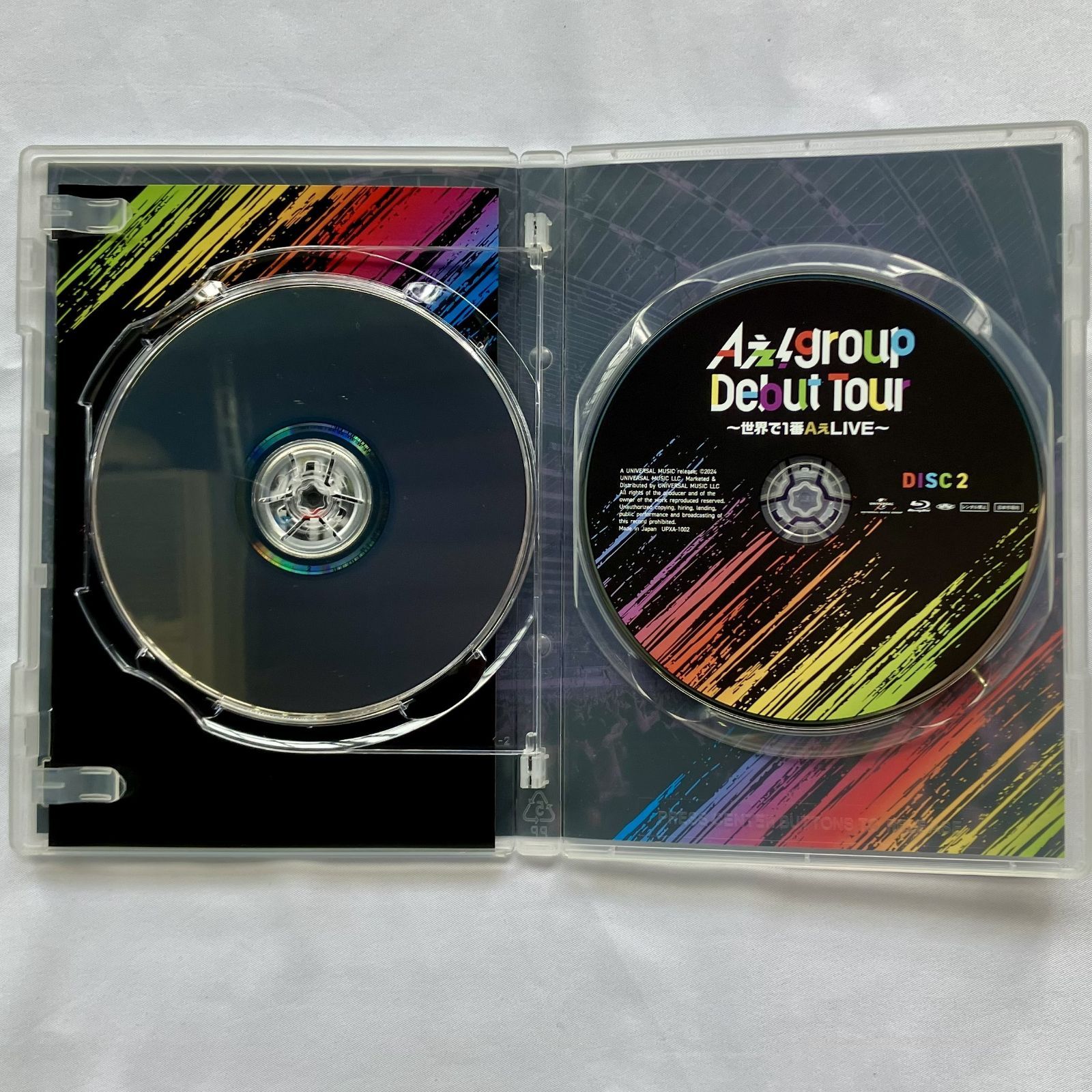 Aぇ! group Debut Tour-世界で1番AぇLIVE- [通常盤] Blu-ray 開封済