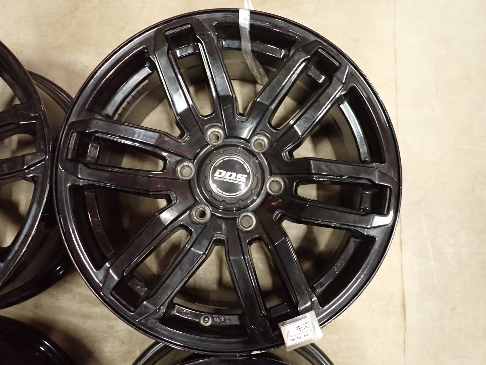 ☆社外 アルミホイール4本セット 17X7.5J PCD.139.7 オフセット25 6穴 