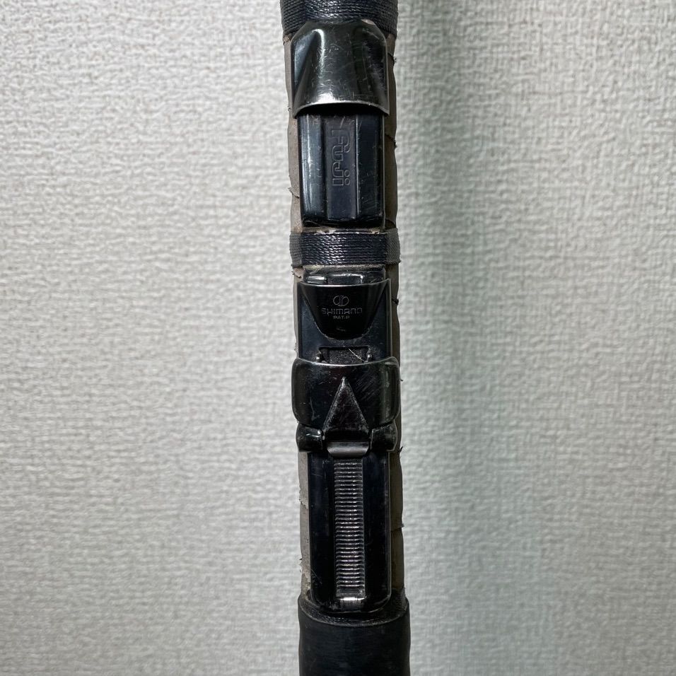 当時物 ケース付】シマノ エアロキャスト 3900TEX 振出投竿 難あり