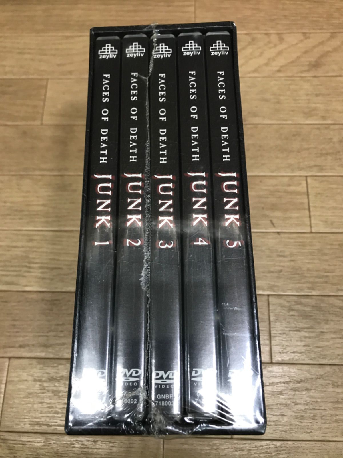 ☆【未開封品】FACES OF DEATH JUNK DVD-BOX 5本組 《ST07A》51761