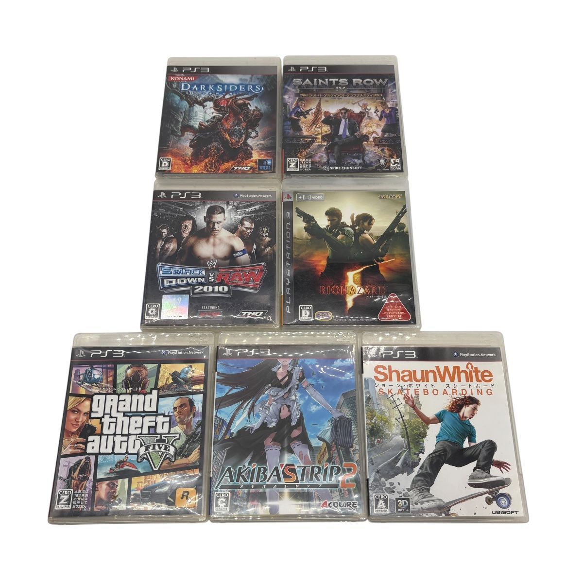 ♪0193 PS3 ソフト まとめ 7点 プレイステーション ジャンク品 中古
