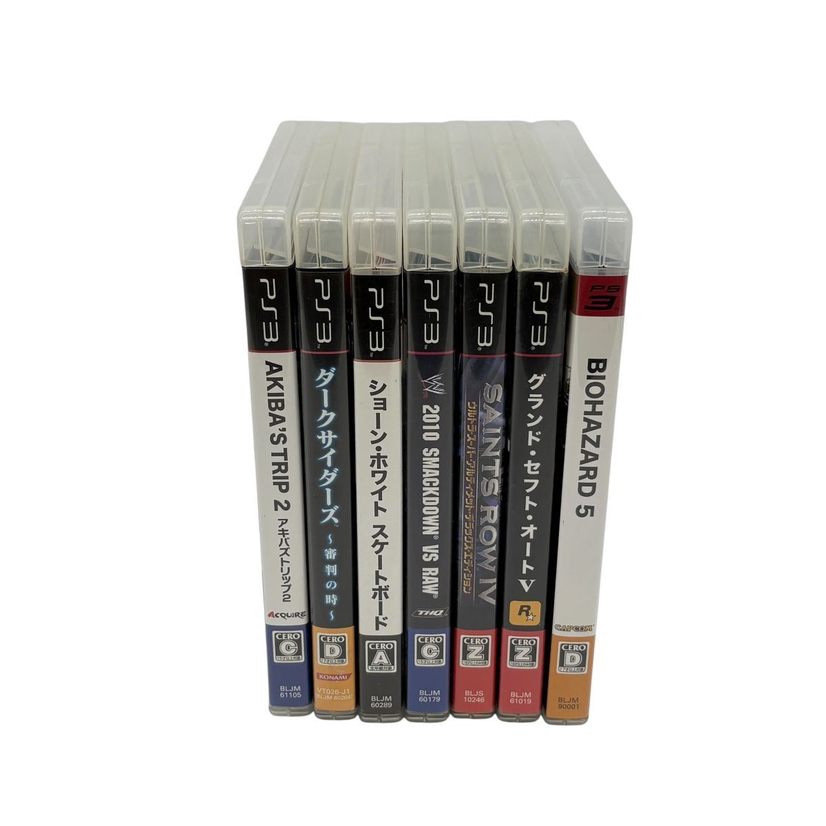 ♪0193 PS3 ソフト まとめ 7点 プレイステーション ジャンク品 中古