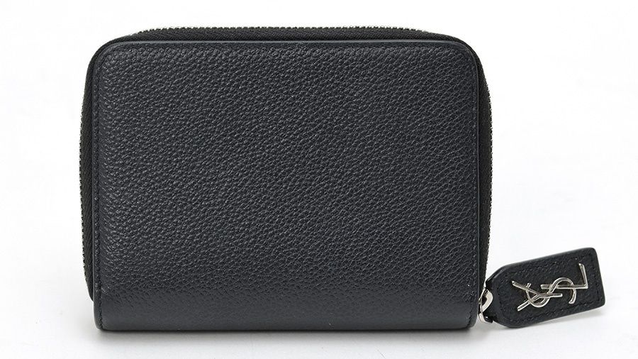 サンローラン / SAINT LAURENT コンパクト ジップ ウォレット / 二