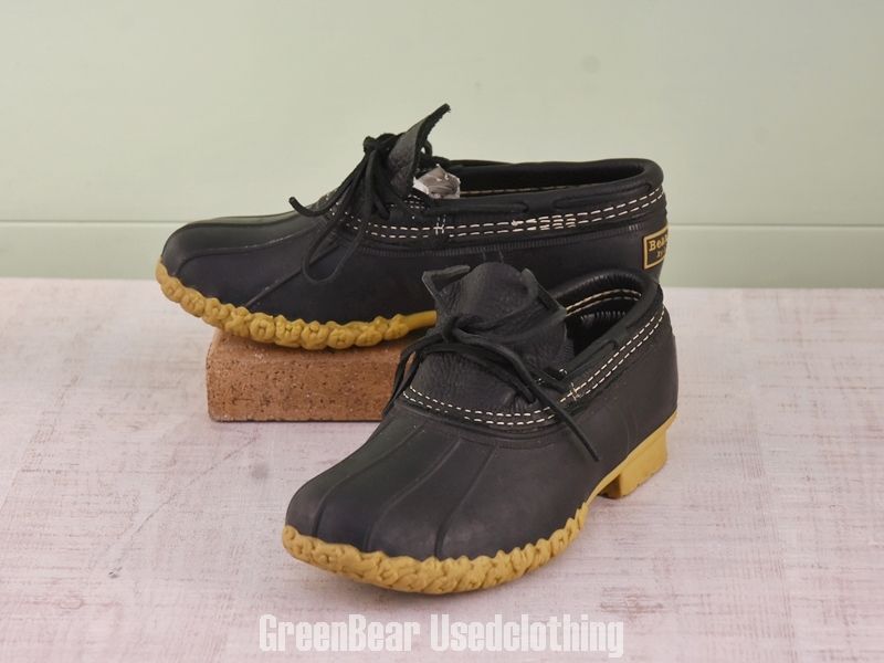 F023 USA製 L.L.Bean ビーンブーツ レディース 黒 7M 24cm - メルカリ