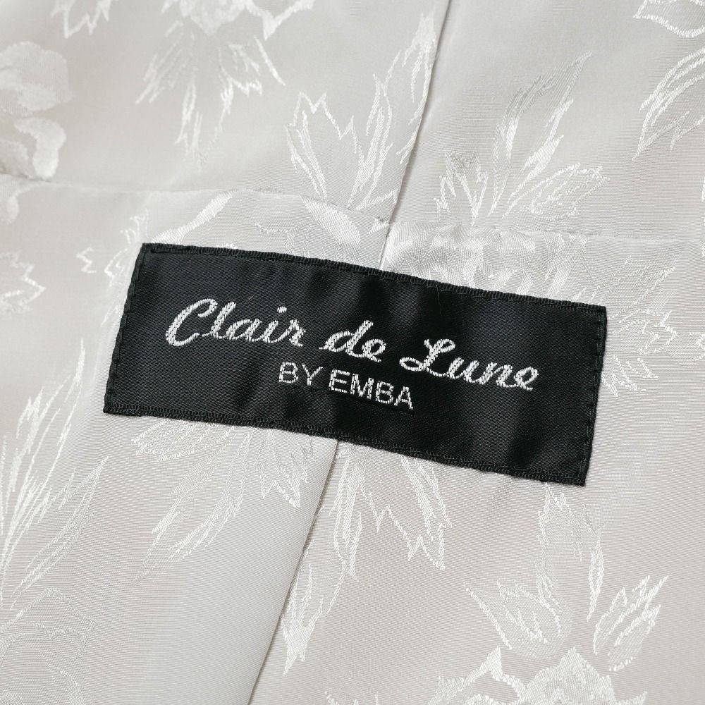 □美品□EMBA エンバ Clair de Lune 毛皮 ミンク ファー ケープ マント